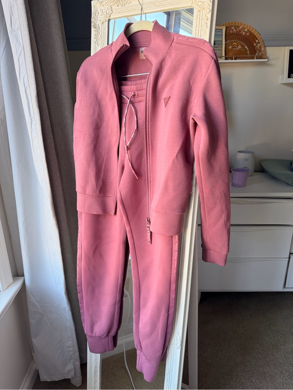 GUESS - Suba Pink Jogger Jumpsuit